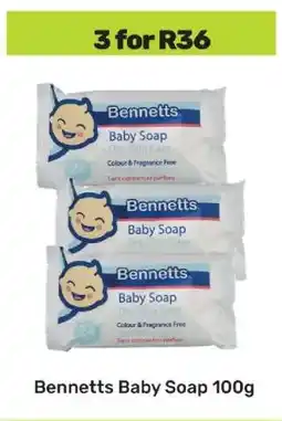 Game Bennetts Baby Soap-100g offer