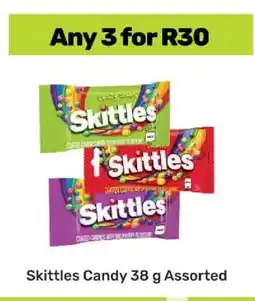 Game Skittles Candy 38 g Assorted offer