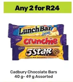 Game Cadbury Chocolate Bars offer