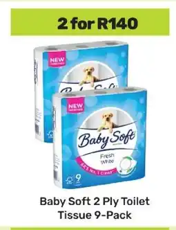 Game Baby Soft 2 Ply Toilet Tissue 9-Pack offer