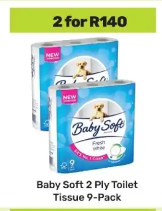 Game Baby Soft 2 Ply Toilet Tissue 9-Pack offer
