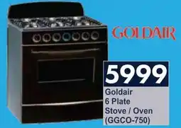 President Hyper Goldair 6 Plate Stove/ Oven offer