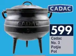 President Hyper Cadac No. 3 Potjie Pot offer