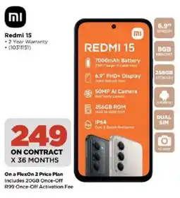 HiFi Corp Redmi 15 offer