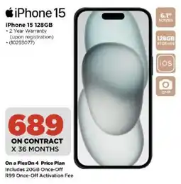 HiFi Corp iPhone 15 128GB offer