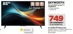 HiFi Corp Skyworth 85-inch QLED Google TV -85Q6600H offer