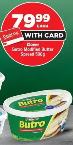 OK Foods Clover Butro Modified Butter Spread offer