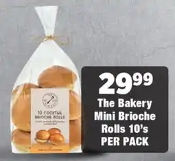 OK Foods The Bakery Mini Brioche Rolls offer