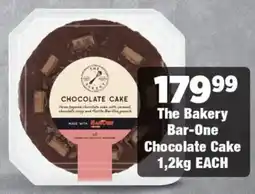 OK Foods The Bakery Bar-One Chocolate Cake offer