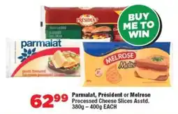 OK Foods Parmalat, Président or Melrose Processed Cheese Slices offer