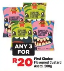 OK Foods First Choice Flavoured Custard offer