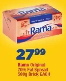 OK Foods Rama Original 70% Fat Spread Brick offer