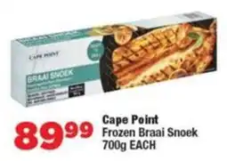 OK Foods Cape Point Frozen Braai Snoek offer