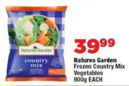 OK Foods Natures Garden Frozen Country Mix Vegetables offer