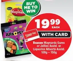 OK Foods Beacon Maynards Gums or Jellies or Liquorice Allsorts offer