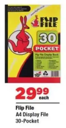 OK Foods Flip File A4 Display File 30-Pocket offer