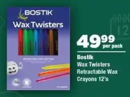 OK Foods Bostik Wax Twisters Retractable Wax Crayons offer