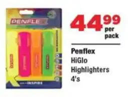 OK Foods Penflex HiGlo Highlighters offer