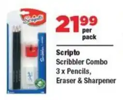 OK Foods Scripto Scribbler Combo Pencils, Eraser & Sharpener offer