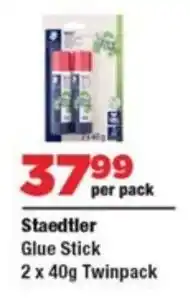 OK Foods Staedtler Glue Stick Twinpack offer