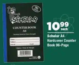 OK Foods Scholar A4 Hardcover Counter Book 96-Page offer