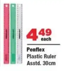 OK Foods Penflex Plastic Ruler offer