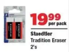 OK Foods Staedtler Tradition Eraser offer