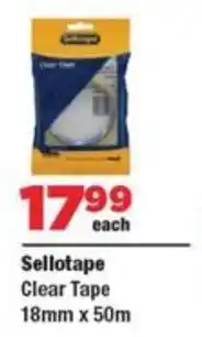 OK Foods Sellotape Clear Tape offer