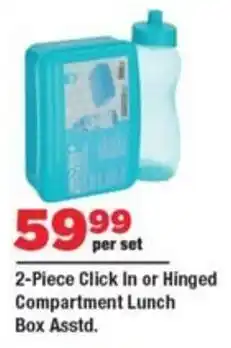 OK Foods Click In or Hinged Compartment Lunch Box offer