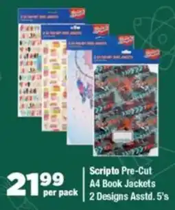 OK Foods Scripto Pre-Cut A4 Book Jackets offer