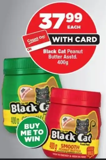 OK Foods Black Cat Peanut Butter offer
