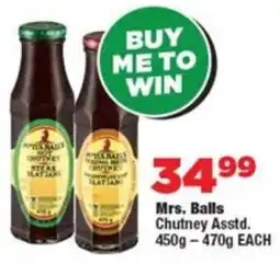 OK Foods Mrs. Balls Chutney offer