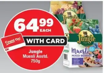 OK Foods Jungle Muesli offer