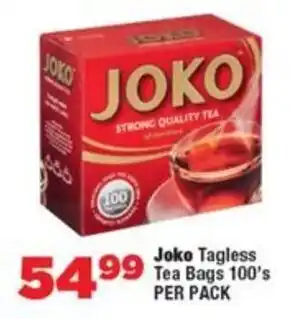 OK Foods Joko Tagless Tea Bags offer