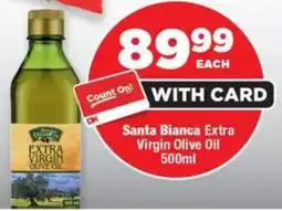 OK Foods Santa Bianca Extra Virgin Olive Oil offer