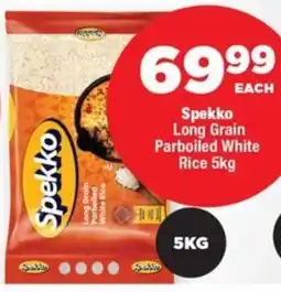 OK Foods Spekko Long Grain Parboiled White Rice offer