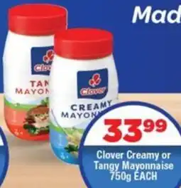 OK Foods Clover Creamy or Tangy Mayonnaise offer
