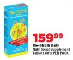 OK Foods Bio-Strath Daily Nutritional Supplement Tablets offer