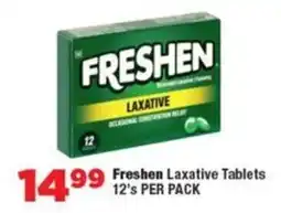 OK Foods Freshen Laxative Tablets offer