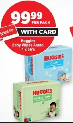 OK Foods Huggies Baby Wipes offer