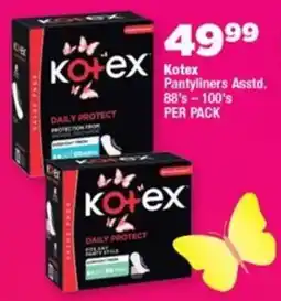 OK Foods Kotex Pantyliners offer