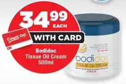 OK Foods Bodidoc Tissue Oil Cream offer