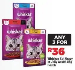 OK Foods Whiskas Cat Gravy or Jelly Pouch offer