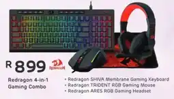 Computer Mania Redragon 4-in-1 Gaming Combo offer