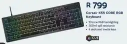 Computer Mania Corsair K55 Core RGB Keyboard offer