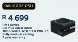 Computer Mania Corsair RM1000E Power Supply offer