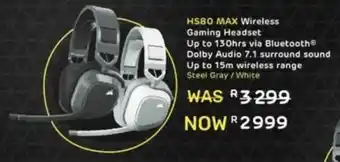 Computer Mania Corsair HS80 MAX Wireless Gaming Headset offer