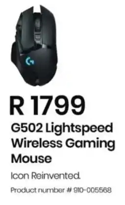 Computer Mania Logitech G502 Lightspeed Wireless Gaming Mouse offer