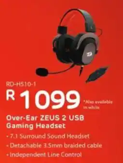 Computer Mania Redragon Over-Ear ZEUS 2 USB Gaming Headset offer