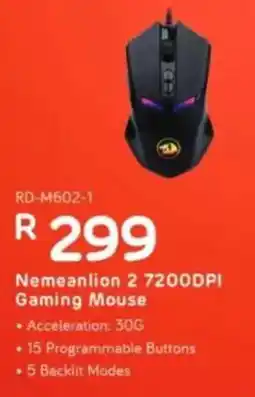 Computer Mania Redragon Nemeanlion 2 7200DPI Gaming Mouse offer